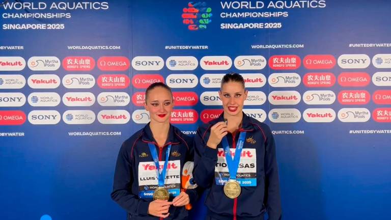 La natación artística y el waterpolo llevan a España a su mejor Mundial