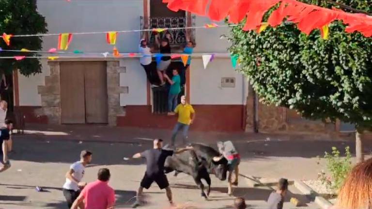 Un vecino de Benatae, herido por asta de toro en el primer encierro de Génave