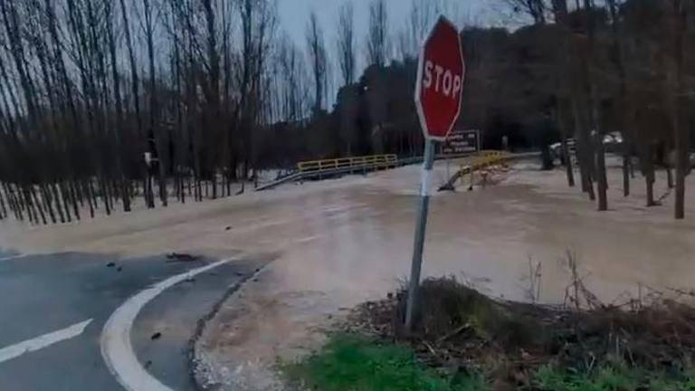 La borrasca Leonardo pasa factura en Alcalá la Real