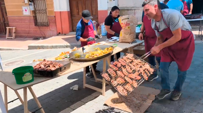 <i>Degustación del cordero segureño. / Pablo Espinosa / Diario JAÉN.</i>