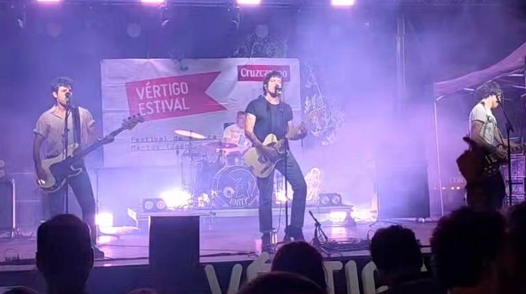 <i>Biznaga en el Vértigo Estival de Martos. </i>