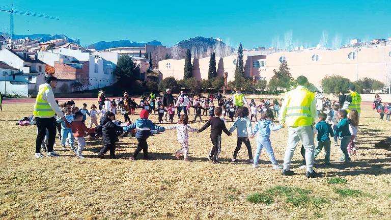 Así vivieron la San Antón infantil los más pequeños