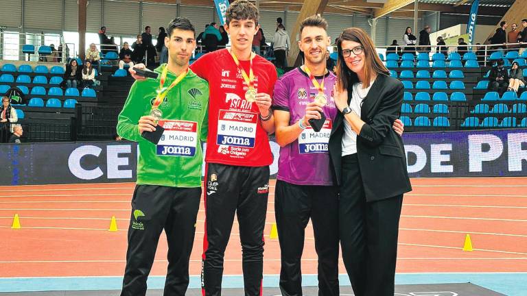 Plata de Carlos Rojas en altura en el Nacional ‘indoor’