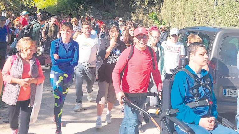 Día de senderismo inclusivo con Afaines en Frailes