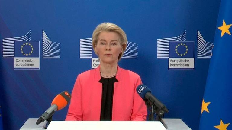 Von der Leyen afirma que los nuevos aranceles de EE UU son “un duro golpe para la economía mundial”