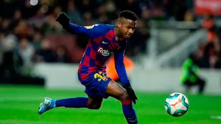 Ansu Fati se rompe el menisco interno de la rodilla izquierda