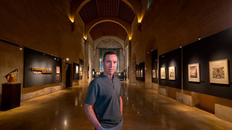 El pintor alcalaíno José Ángel Vega García. / PPH Estudio Fotográfico.