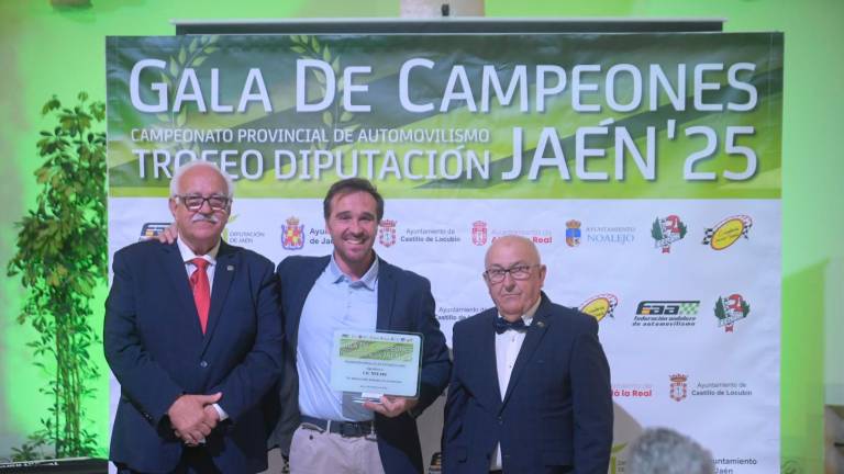 Jaén corona a los exponentes del automovilismo en la Copa Diputación