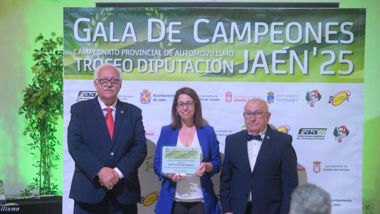 Jaén corona a los exponentes del automovilismo en la Copa Diputación