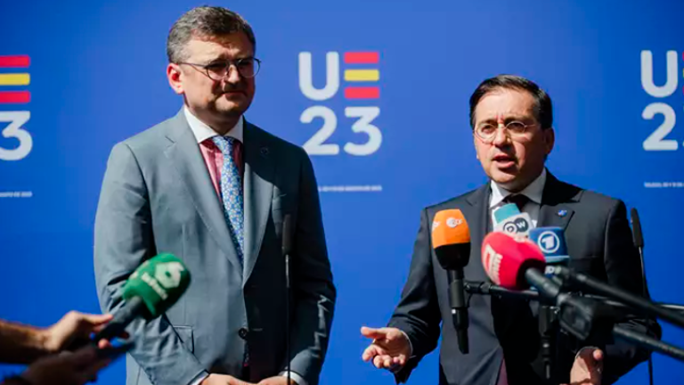 Ucrania pide a España más tanques blindados y sistemas antiaéreos