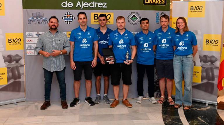 <i>Jugadores del Andreu Paterna de Valencia.</i>