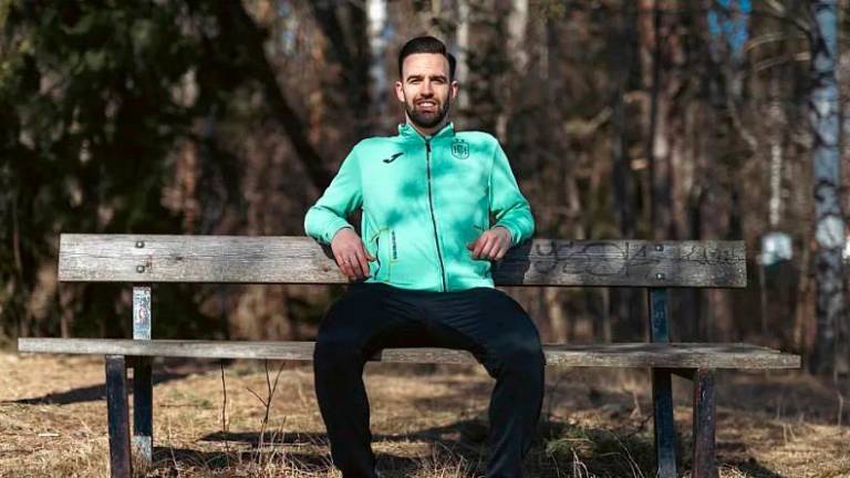 El mengibareño Míchel Moya, listo para estrenarse como internacional con la selección de fútbol sala