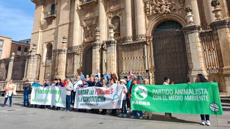 Jaén y Úbeda salen a la calle este lunes para defender las pensiones públicas