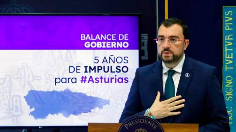 Barbón anuncia que Asturias votará contra la salida de Cataluña del régimen común