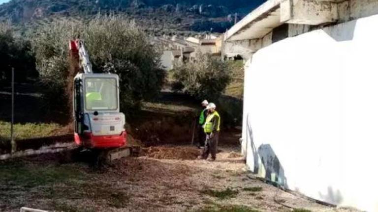 La Diputación destina más de 149.000 euros a reparar el depósito de La Magdalena de Quesada