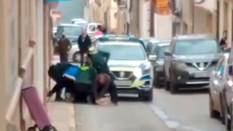 Herida una mujer por un apuñalamiento en Jódar