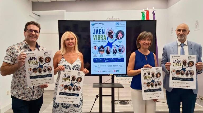 <i>Presentación de la II Gala Solidaria “Jaén vibra por el daño cerebral”. / Ayuntamiento de Jaén. </i>