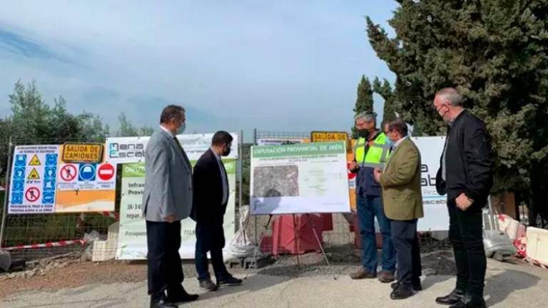 La Diputación mejora la carretera entre Villardompardo y Escañuela con una inversión de 713.000 euros