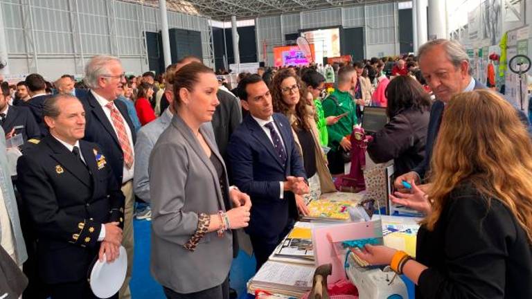 Unos 2.000 estudiantes participan en la III Feria Provincial de Formación Profesional en Andújar