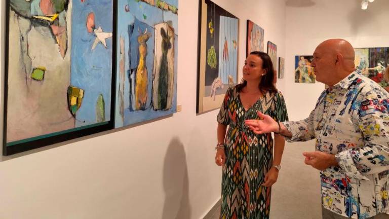 Exposición de Genaro Gómez Galisteo en los Baños del Naranjo.