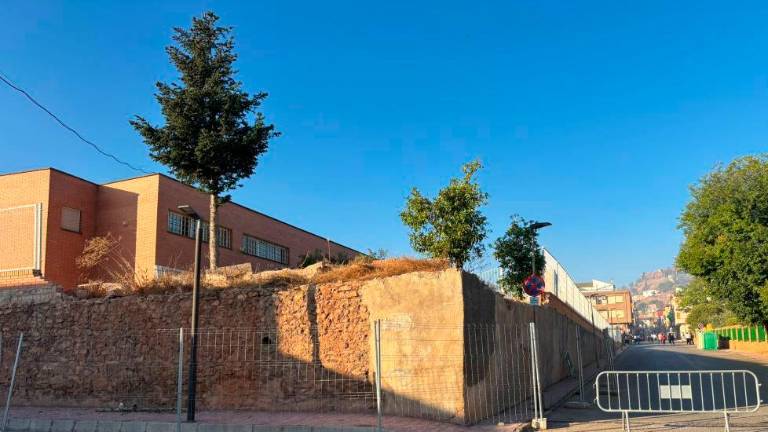 El PSOE denuncia las “deficiencias estructurales” de un muro del colegio de Santisteban del Puerto