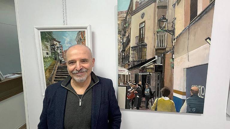 Andrés Ila aborda su pasado y su presente en una realista exposición