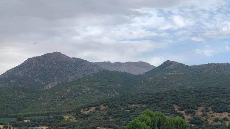 Extinguido un conato de incendio en Huelma