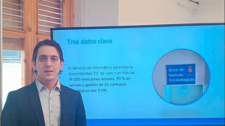 El Ayuntamiento de Jaén presenta los avances del área de informática