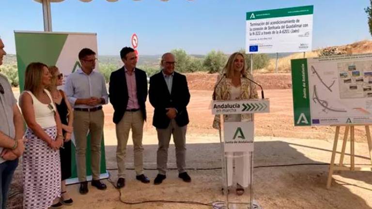 Comienzan las obras de la carretera que conectará Sorihuela del Guadalimar con la autovía A-32