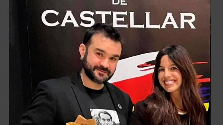 Cristina Mediero, Carlos Aceituno y la Tuna Universitaria, premios Argentaria en Castellar