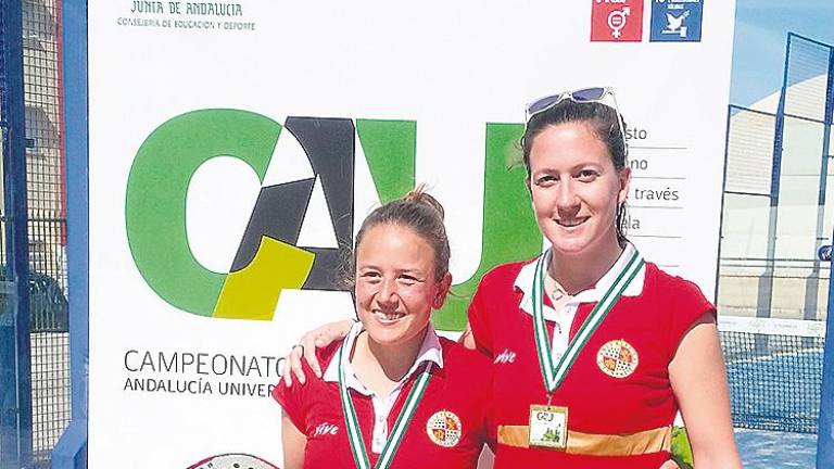Campeones de Andalucía en pádel femenino