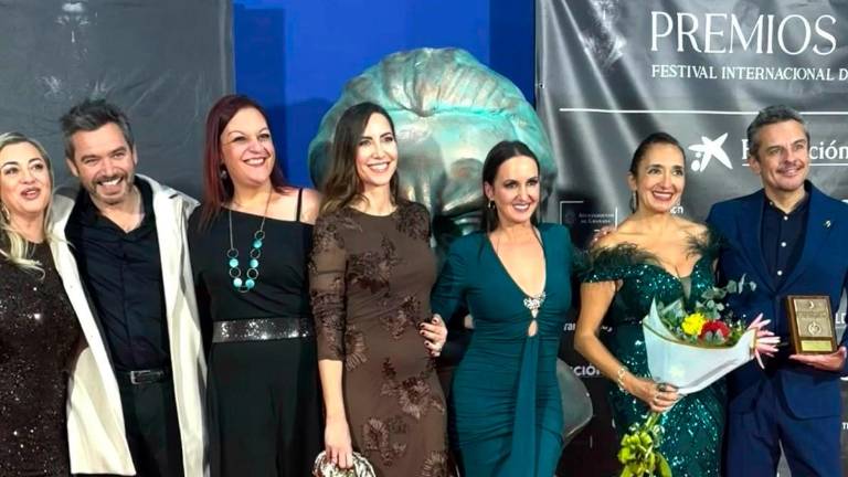 La actriz huelmense Manuela Torrijos participa en uno de los cortometrajes nominados en los Premios Lorca