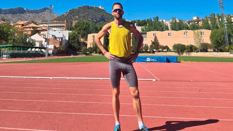 Sebastián Martos vuelve a correr en la pista Ángel Cortés con ambición y ganas de brillar