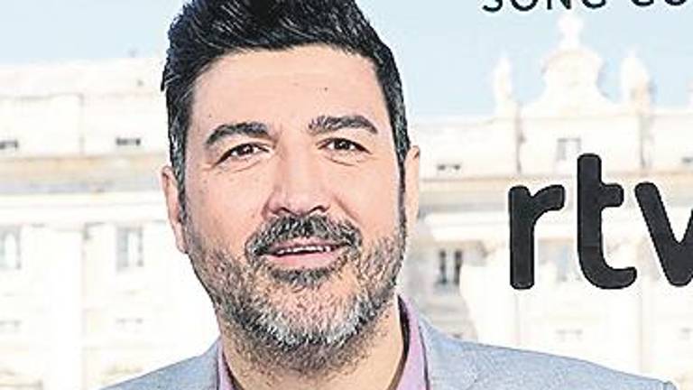 Tony Aguilar y Eva Mora, en el especial de Eurovisión