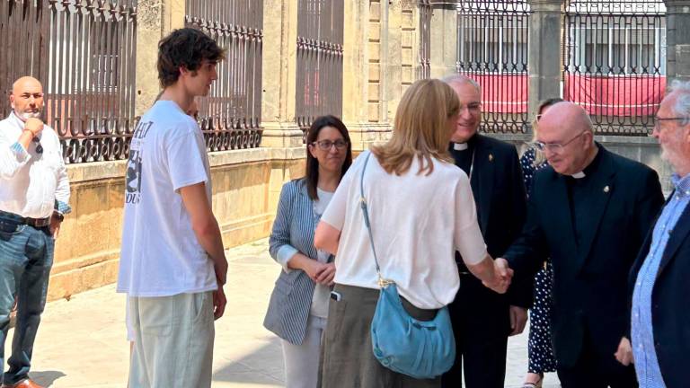 Cristina de Borbón se enamora de la Catedral de Vandelvira