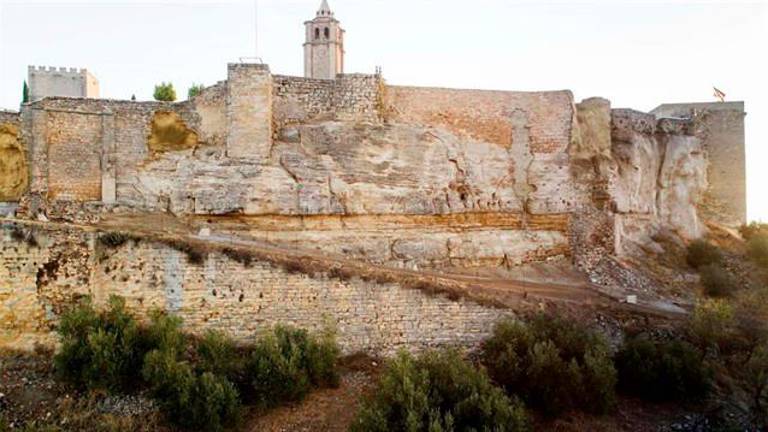 Nueva actuación en la muralla de la Puerta Nueva de La Mota