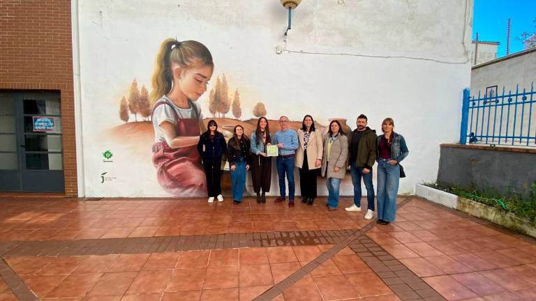 Este es el nuevo grafiti que se suma al proyecto Street Art Plus de Jaén