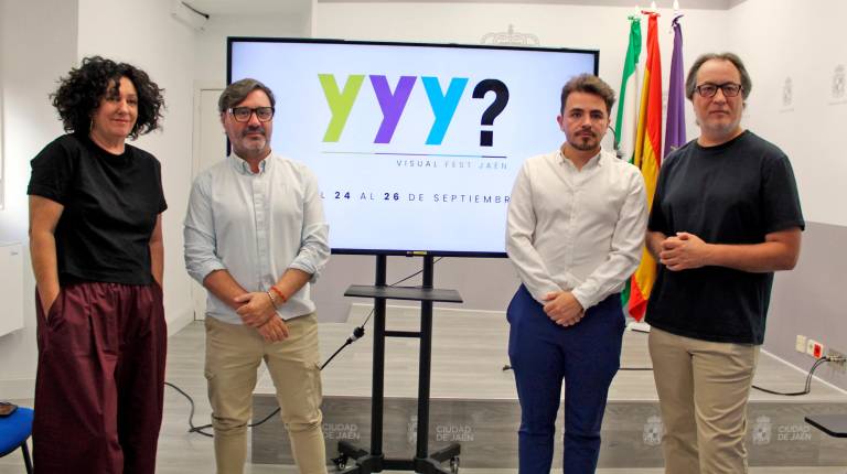 <i>Presentación de la primera edición del Visual Fest Jaén. / Ayuntamiento de Jaén.</i>
