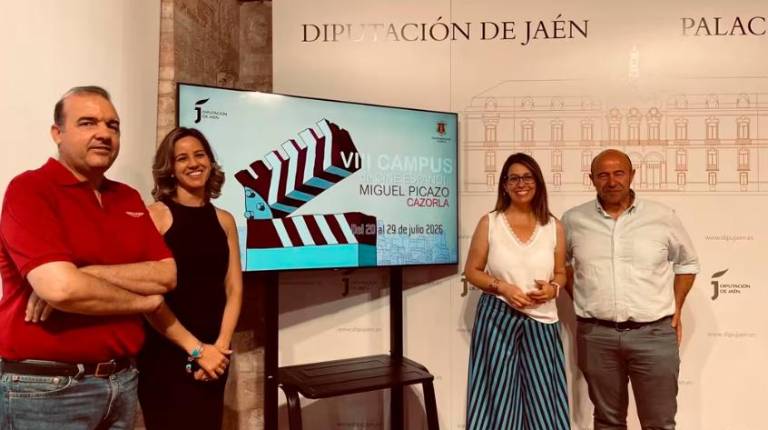 <i>Presentación del VIII Campus de Cine Español Miguel Picazo. / Diputación de Jaén. </i>