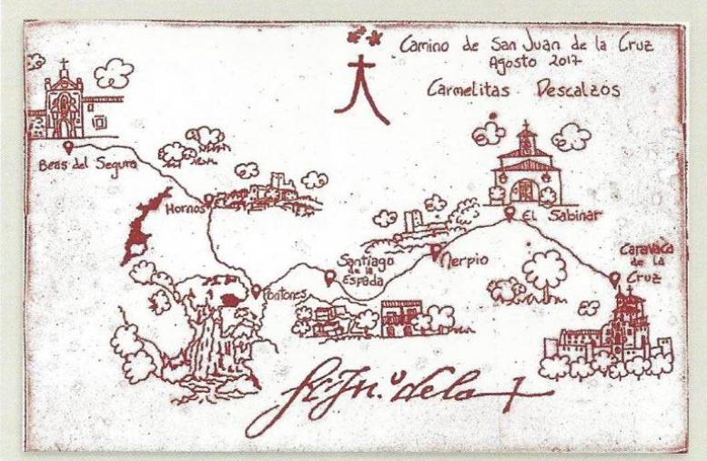 <i>El Camino de San Juan de la Cruz (Beas a Caravaca de la Cruz).</i>