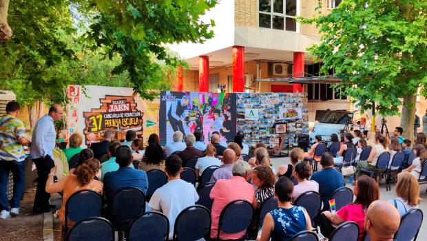 <i>Acto de clausura de la 37 edición del Concurso de Redacción “Prensa Escuela”. / Diario JAÉN.</i>