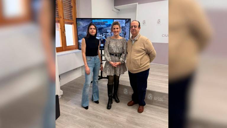 Lola Requena, Beatriz López y Juan de Dios Gómez. / Ayuntamiento de Jaén.