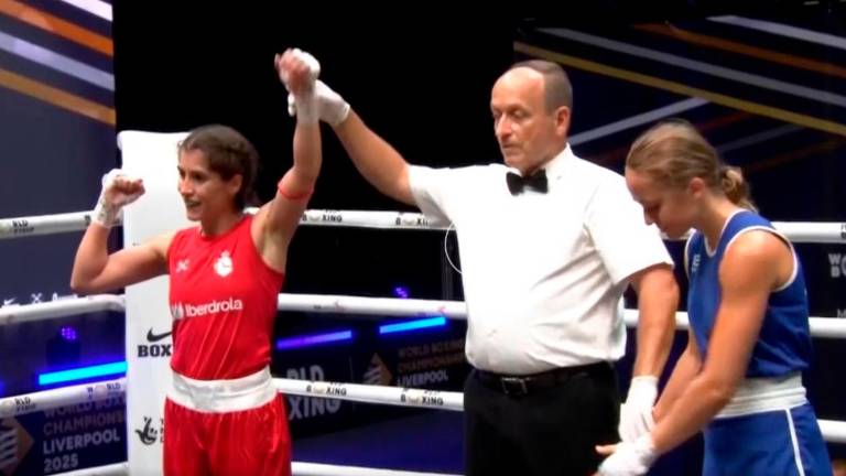 Marta López debuta con triunfo en el Mundial de Boxeo ante la eslovaca Durikova