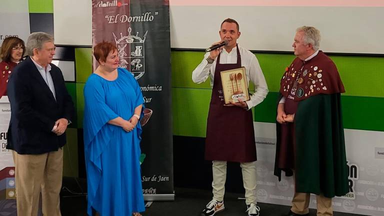 Referentes de la gastronomía jiennense premiados por El Dornillo