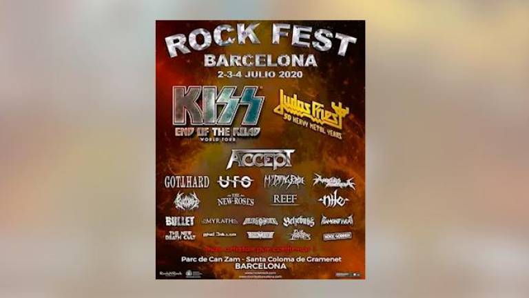 Kiss se despedirán de España también en el Rock Fest Barcelona 2020