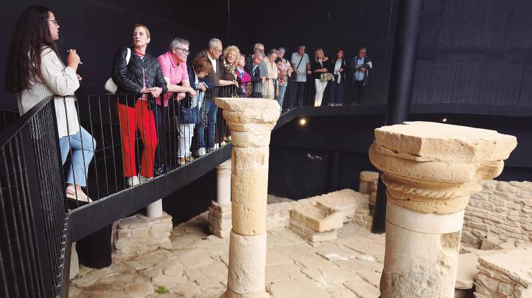 <i>ATRACTIVO. La Calderona, además de la recuperación de un yacimiento arqueológico de primer nivel, emplea a ciudadanos jóvenes del propio municipio. </i>