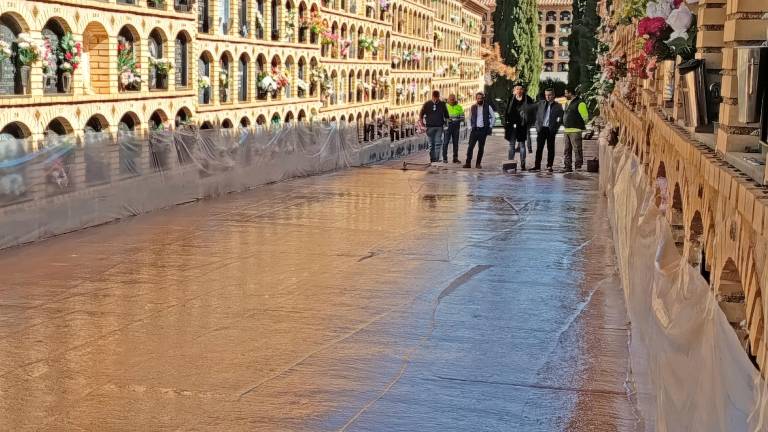 El Ayuntamiento acomete nuevas obras de mejora en el cementerio de San Fernando
