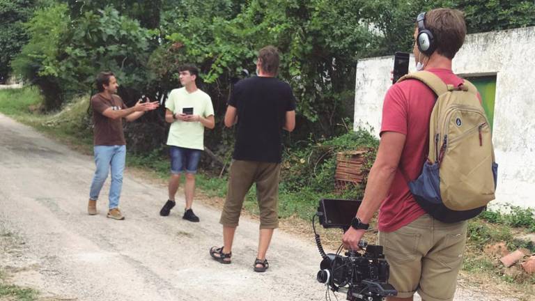 ¡Silencio, se rueda...! Primer capítulo de una serie para Santiago-Pontones