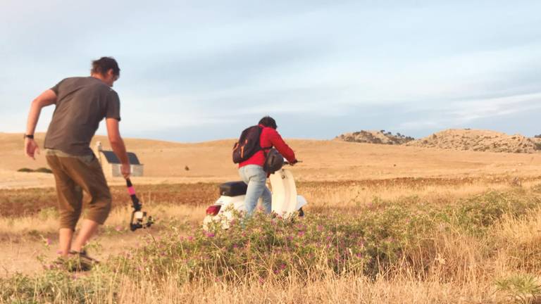 ¡Silencio, se rueda...! Primer capítulo de una serie para Santiago-Pontones