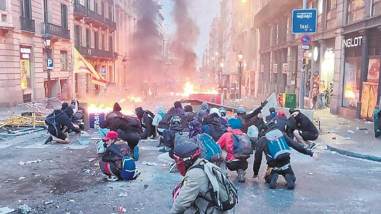 Con el rabillo del ojo en Cataluña